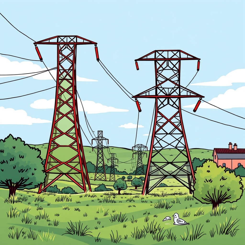 AI-generated illustration: France Proposes Capacity Mechanism Framework to Ensure Electricity Supply